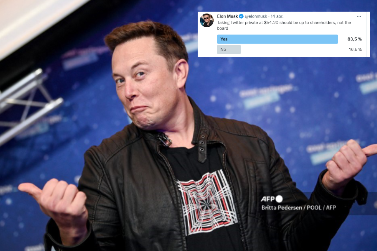 Foto: AFP | ¿Se saldrá con la suya? Elon Musk afina detalles de compra de Twitter