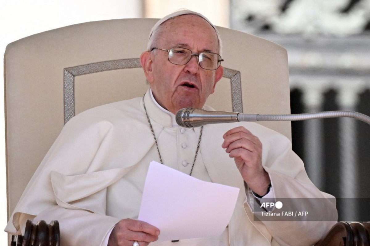 Foto: AFP | El papa frente un histórico conflicto: defiende a las suegras, pero les advierte cómo tratar a las nueras