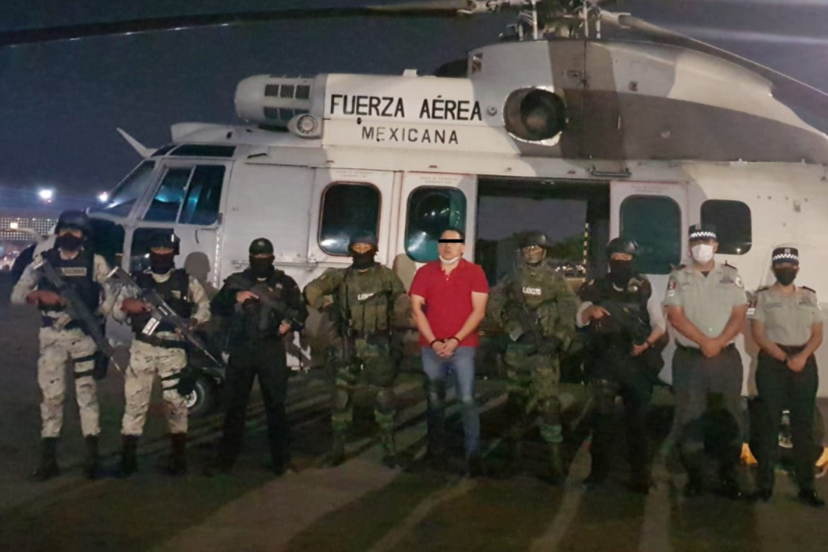 "El Johhny" fue detenido en Tepalcatepec, Michoacán.