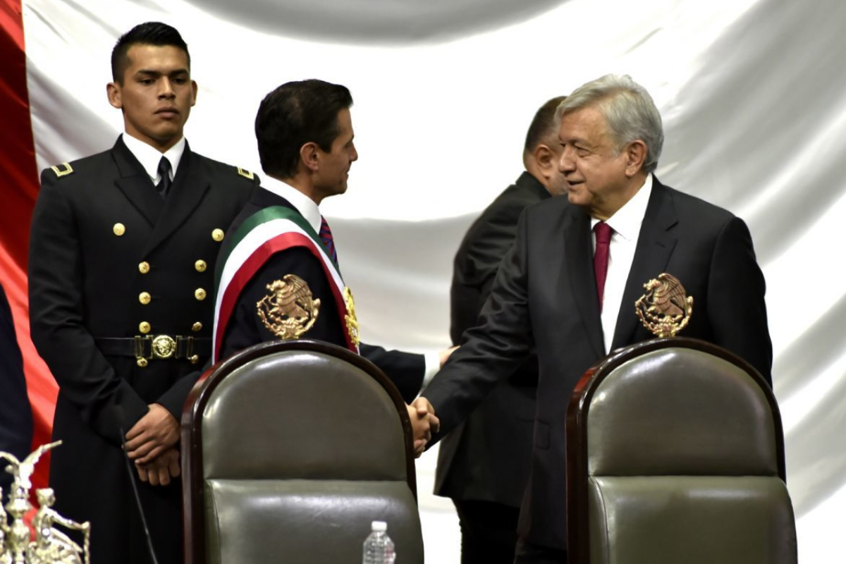 López Obrador subrayó que respeta a Peña Nieto porque no se metió en la elección de 2018.