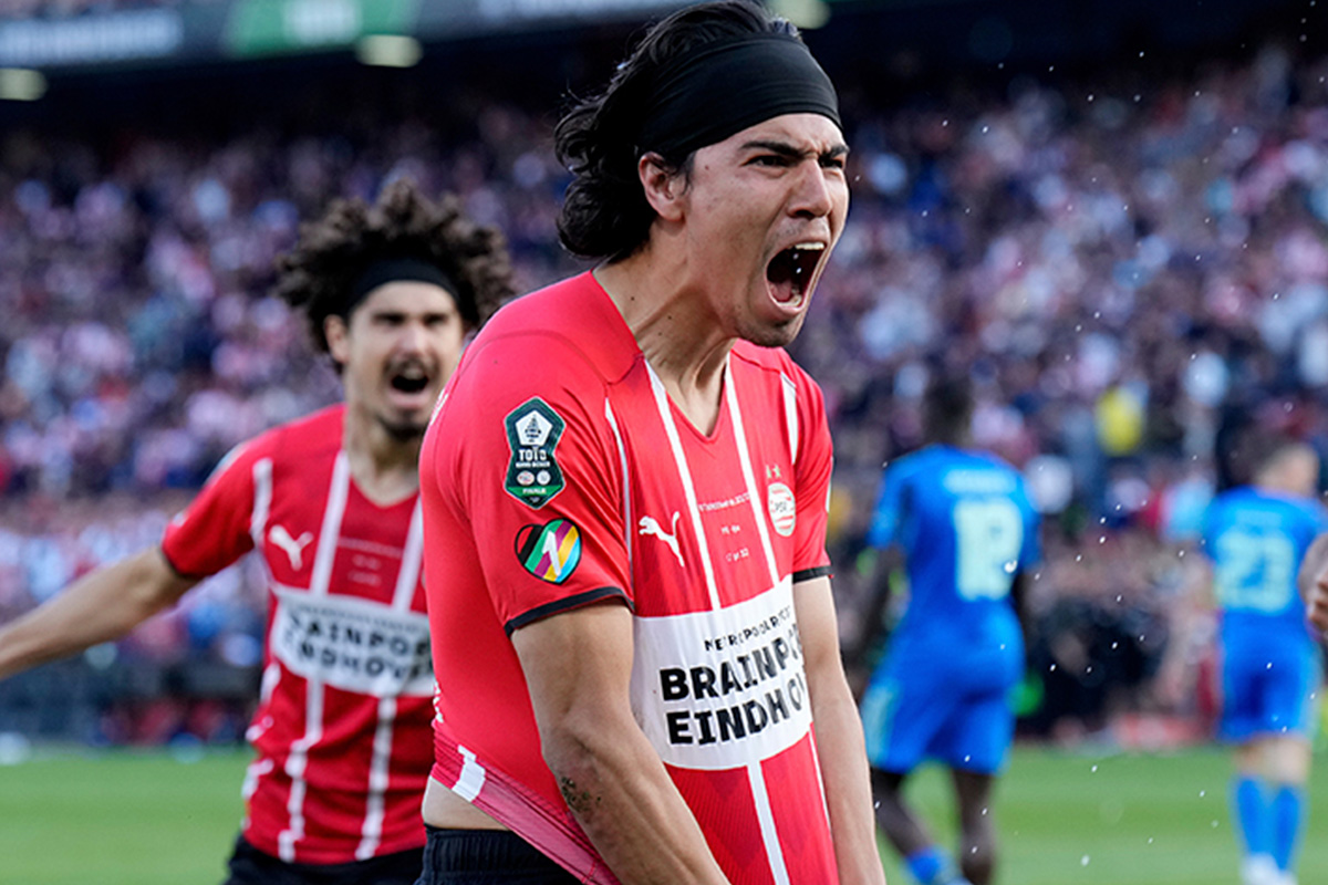 PSV conquista la Copa de los Países Bajos ante el Ajax; Erick Gutiérrez anota gol