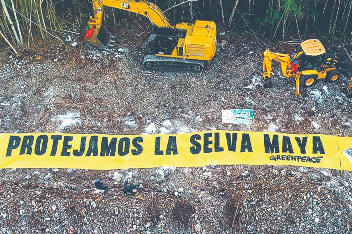 El Presidente calificó de "farsantes" a los pseudoambientalistas que están en contra del Tren Maya.