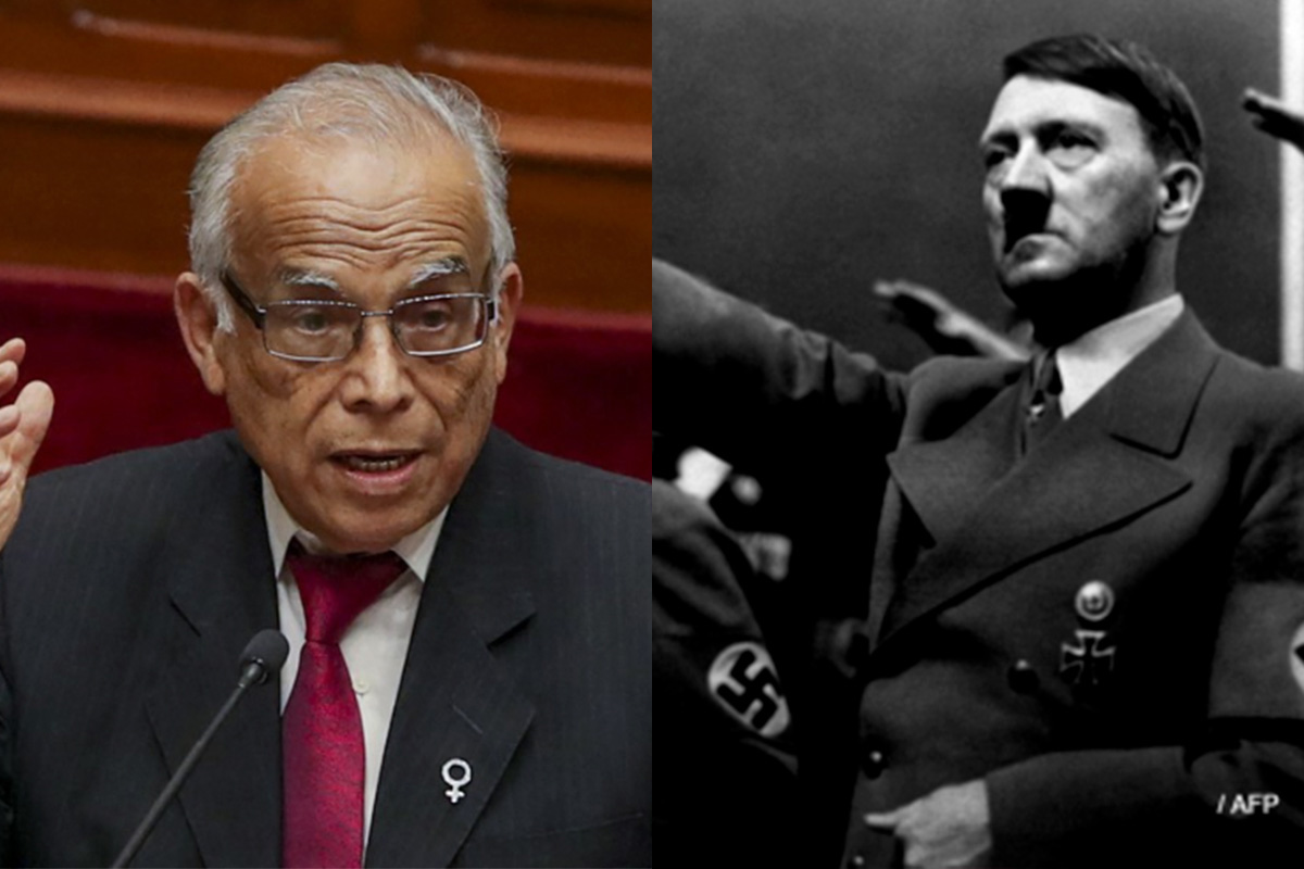 Jefe de gabinete de Perú genera repudio al mencionar a Hitler como modelo a seguir