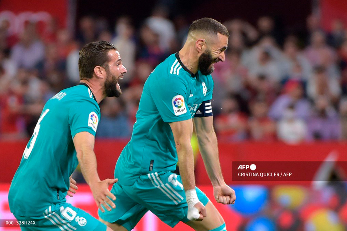 Con remontada, Real Madrid gana 3-2 al Sevilla