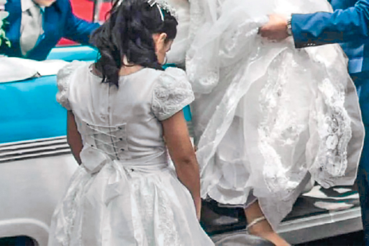 Casadas, 6 de cada mil niñas del país: Inegi