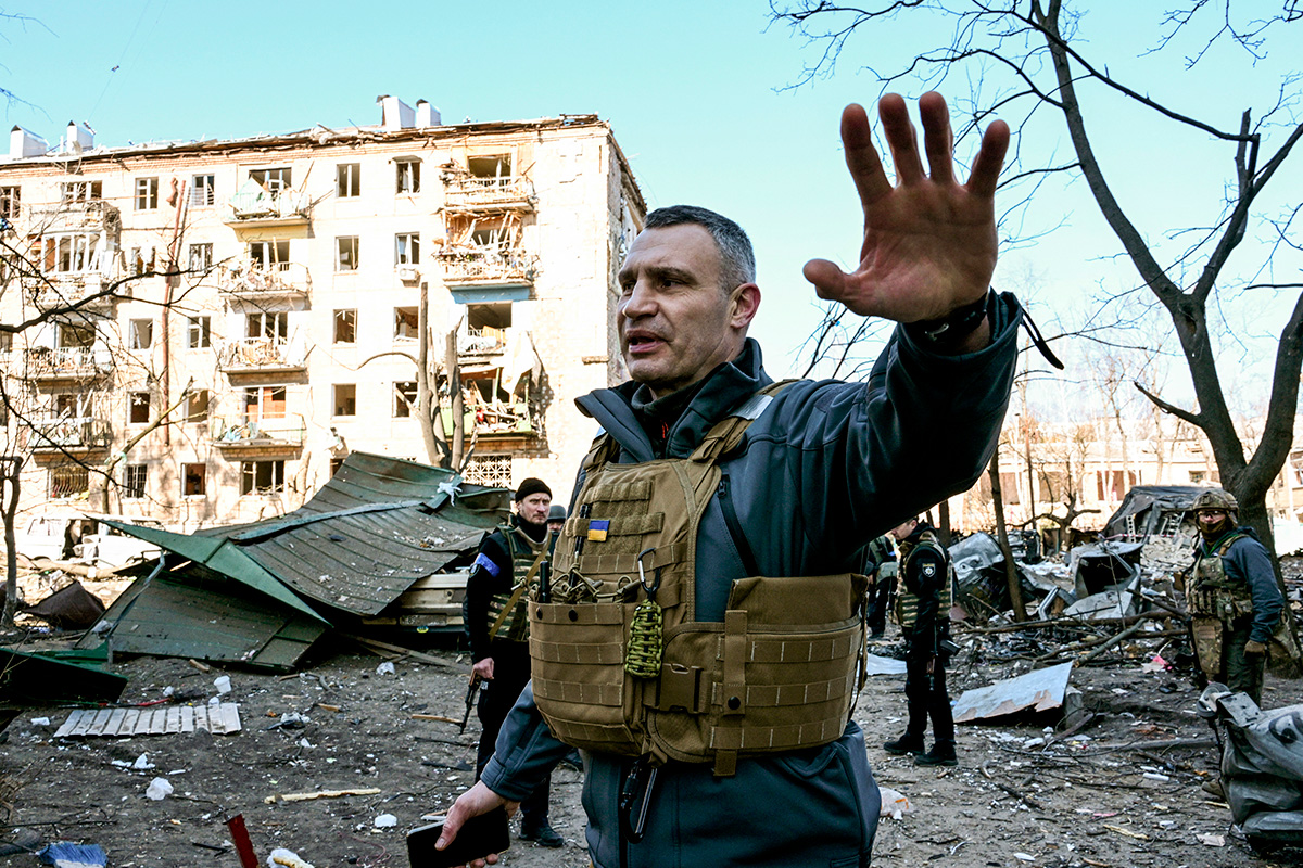 Pugilista ucraniano Vladimir Klitschko volverá cuando se consiga la paz