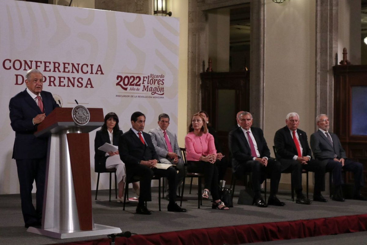 Conferencia matutina del presidente López Obrador.