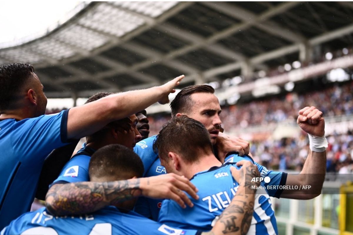Foto:AFP|El Nápoles se afianza en el podio gracias a Fabián Ruiz