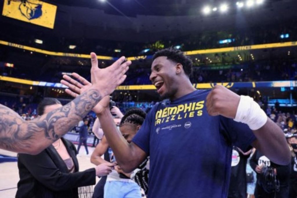Foto:AFP|Memphis masacra a Warriors por 39 puntos de ventaja
