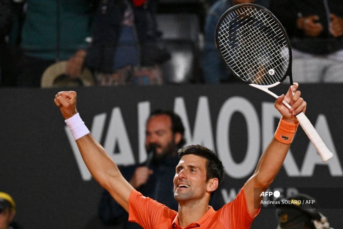 Foto:AFP|Djokovic se enfrentará a Tsitsipas en final de Roma