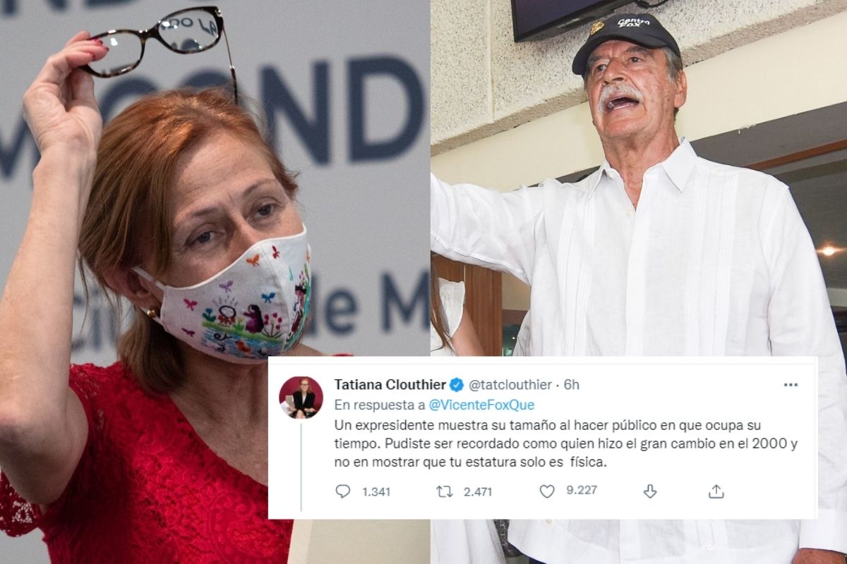 Foto:Cuartoscuro|"Tu estatura solo es física” Tatiana Clouthier arremete contra Vicente Fox