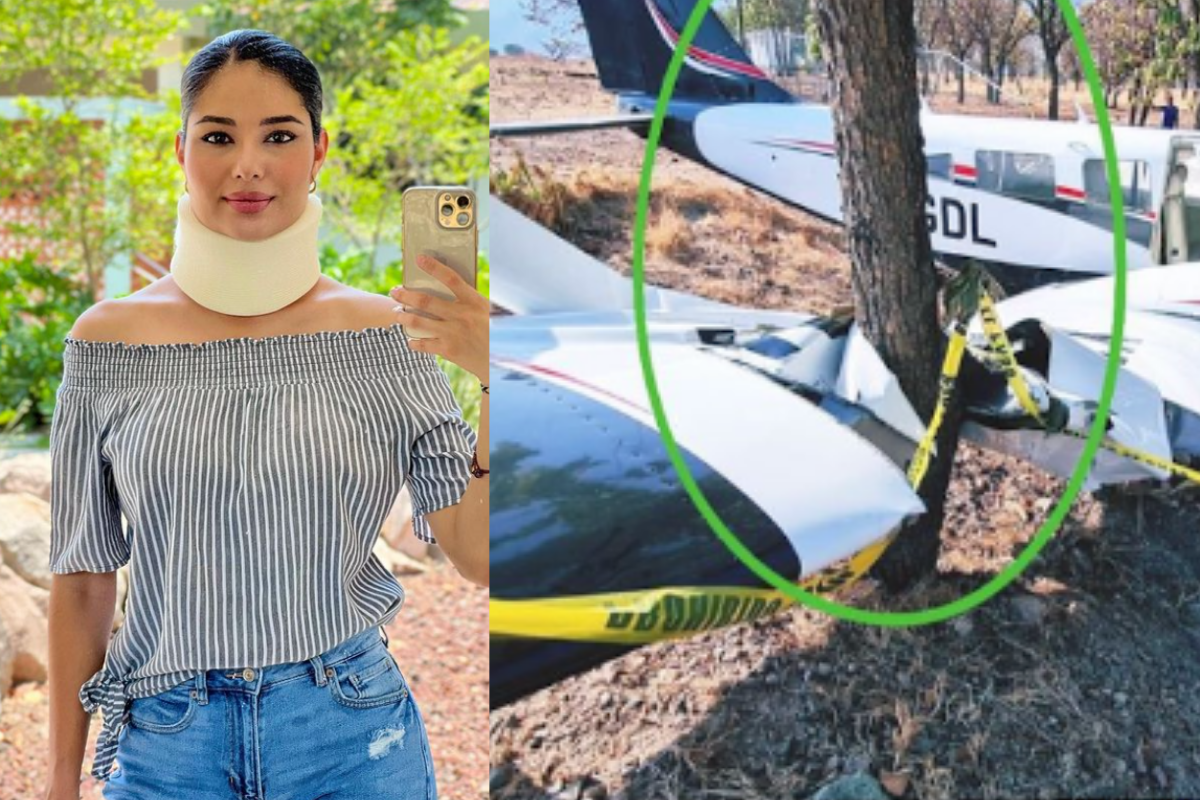 Foto: Instagram/ @geraldineponcem | Alcaldesa de Tepic, Geraldine Ponce cuenta su accidente aéreo