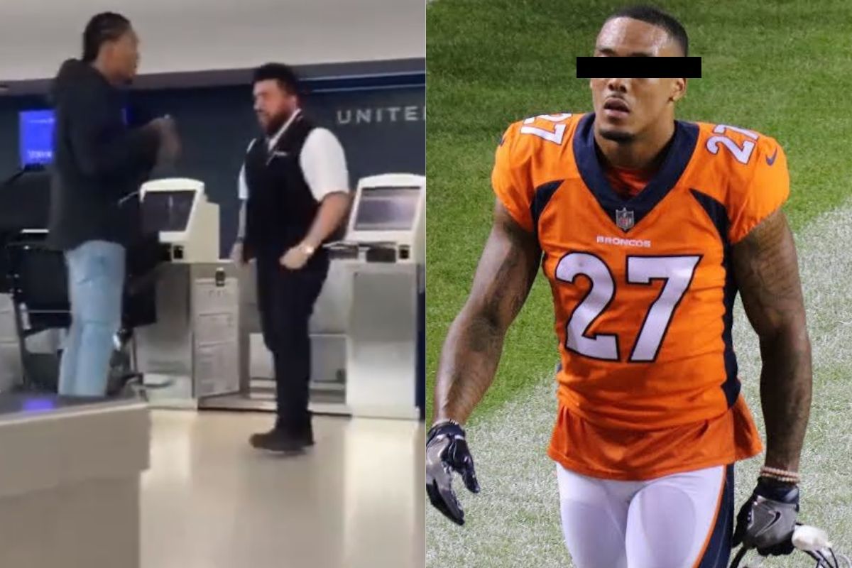 Foto:Redes sociales|Video: Exjugador de la NFL es arrestado por pelea contra empleado de una aerolínea