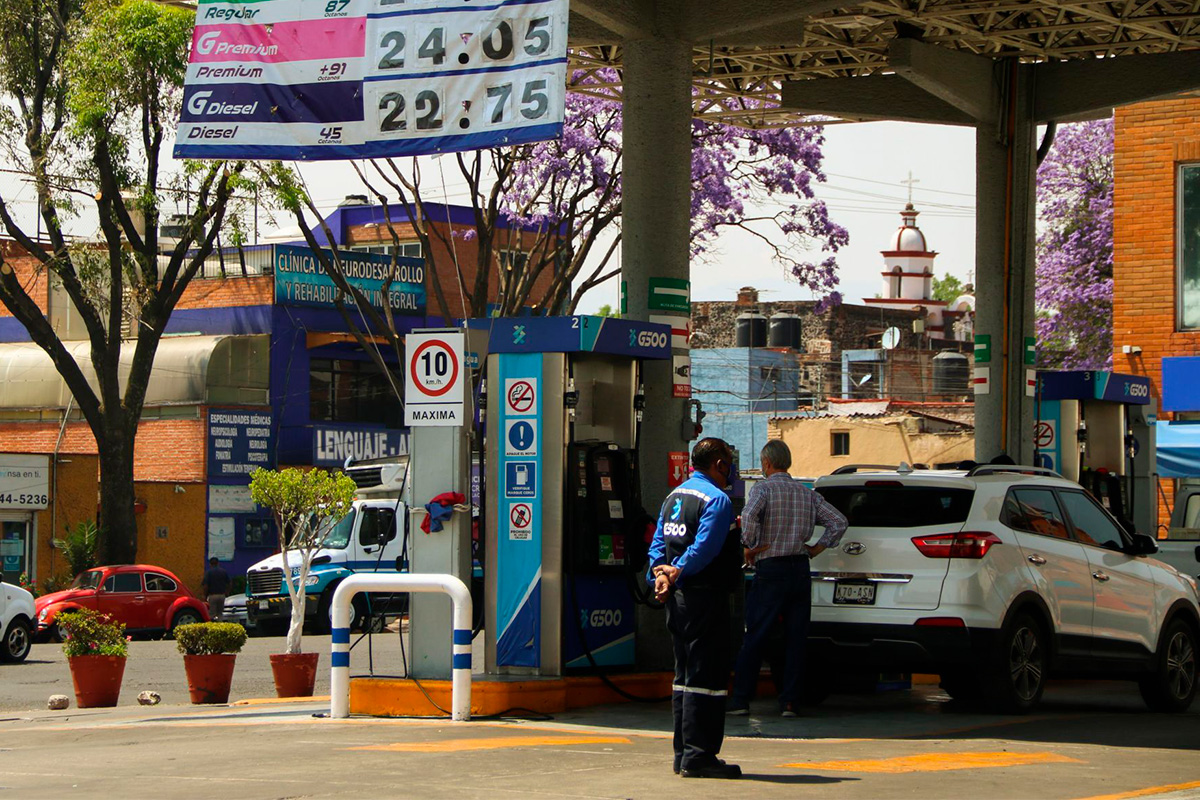 IEPS a gasolinas cae 91.7% durante marzo