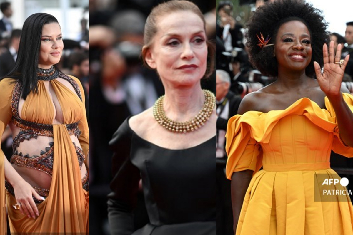 "Looks" de Isabelle Huppert, Viola Davis, Adriana Lima en la 75ª edición de Cannes
