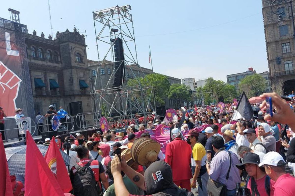 Foto: Twitter/ @martibatres | Marchan 30 mil personas este domingo de mayo