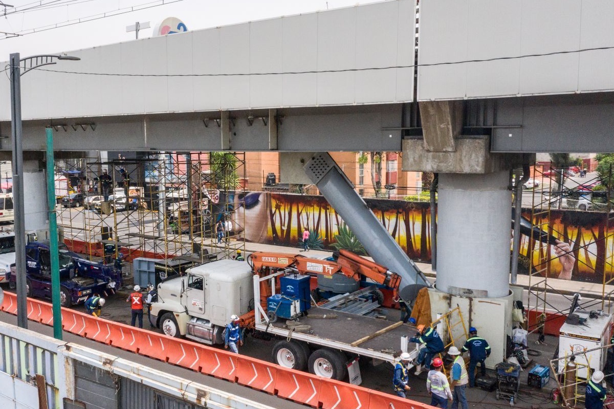 La mandataria capitalina informó que aún no fecha para la reapertura del tramo elevado de la Línea 12 del Metro