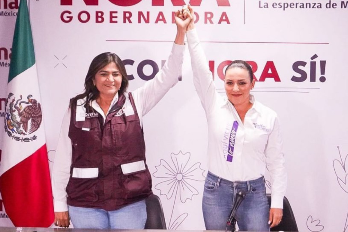 Declina candidata Martha Márquez a favor de Nora Ruvalcaba en Aguascalientes
