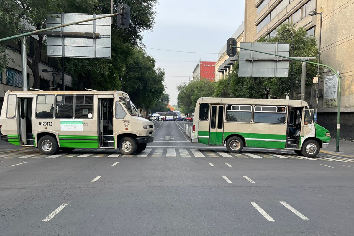 Transportistas anunciaron que bloquearán la próxima semana las principales avenidas de la Ciudad de México.
