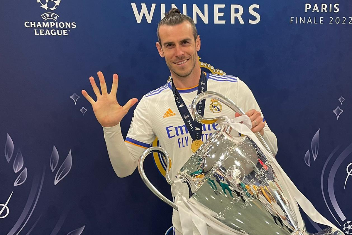 Gareth Bale se despide del Real Madrid tras nueve temporadas.