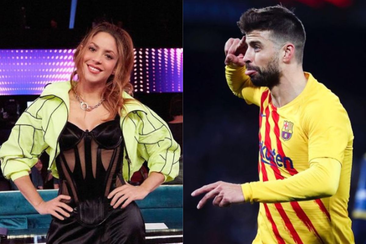 Gerard Piqué en el estadio Soi Moix, previo a su partido Barcelona vs Mallorca, tuvo que escuchar a todo volumen "Te felicito" de Shakira
