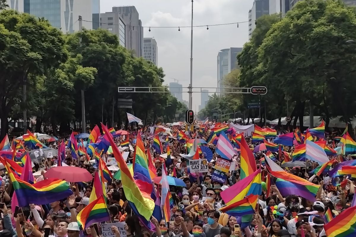 Foto: Armando Yeferson|EN VIVO Marcha del Orgullo LGBTI en CDMX