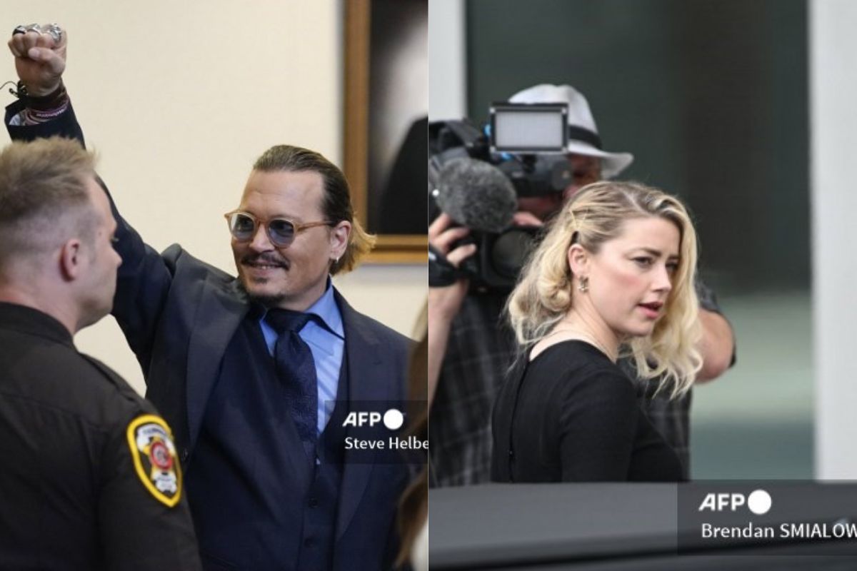 Foto:AFP|Johnny Depp gana el juicio por difamación contra Amber Heard