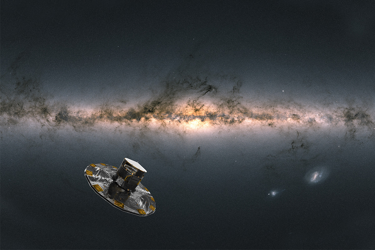 Gaia presenta un mapa sin igual de la Vía Láctea