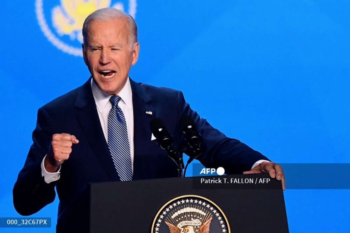 Joe Biden lamentó que la Corte Suprema anulara el derecho al aborto en EU.