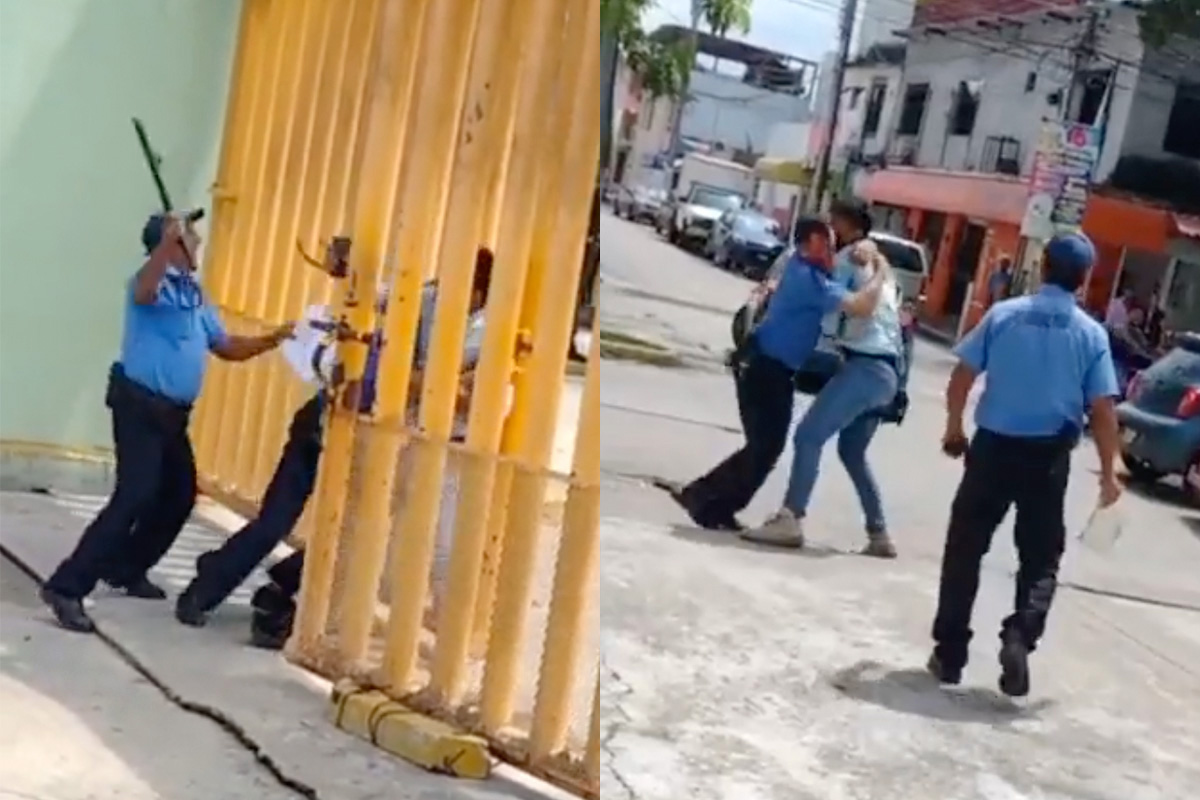 Guardias de seguridad y alumno protagonizan pelea en Instituto Tecnológico de Villahermosa