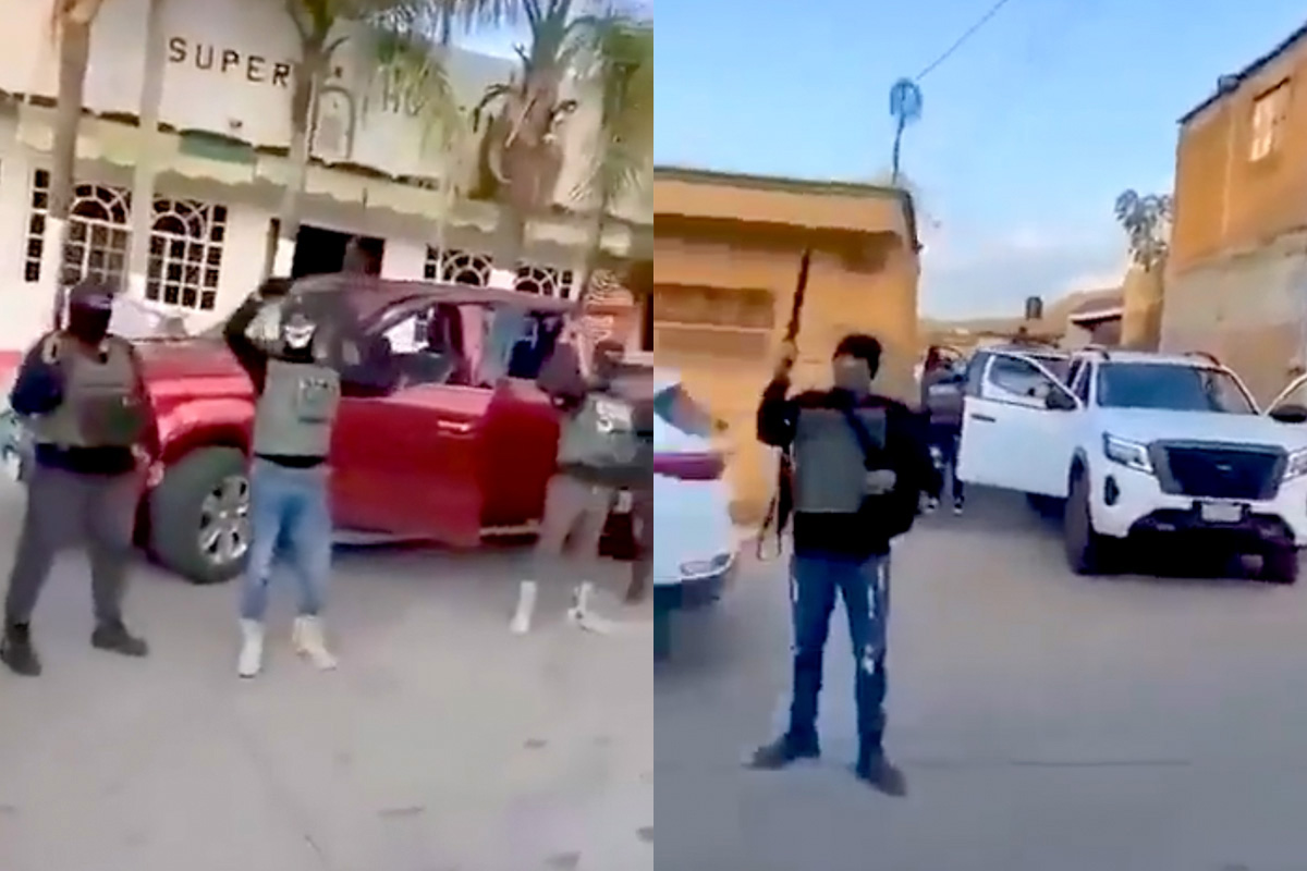 VIDEO. Grupo armado toma todo un pueblo en Jalisco 