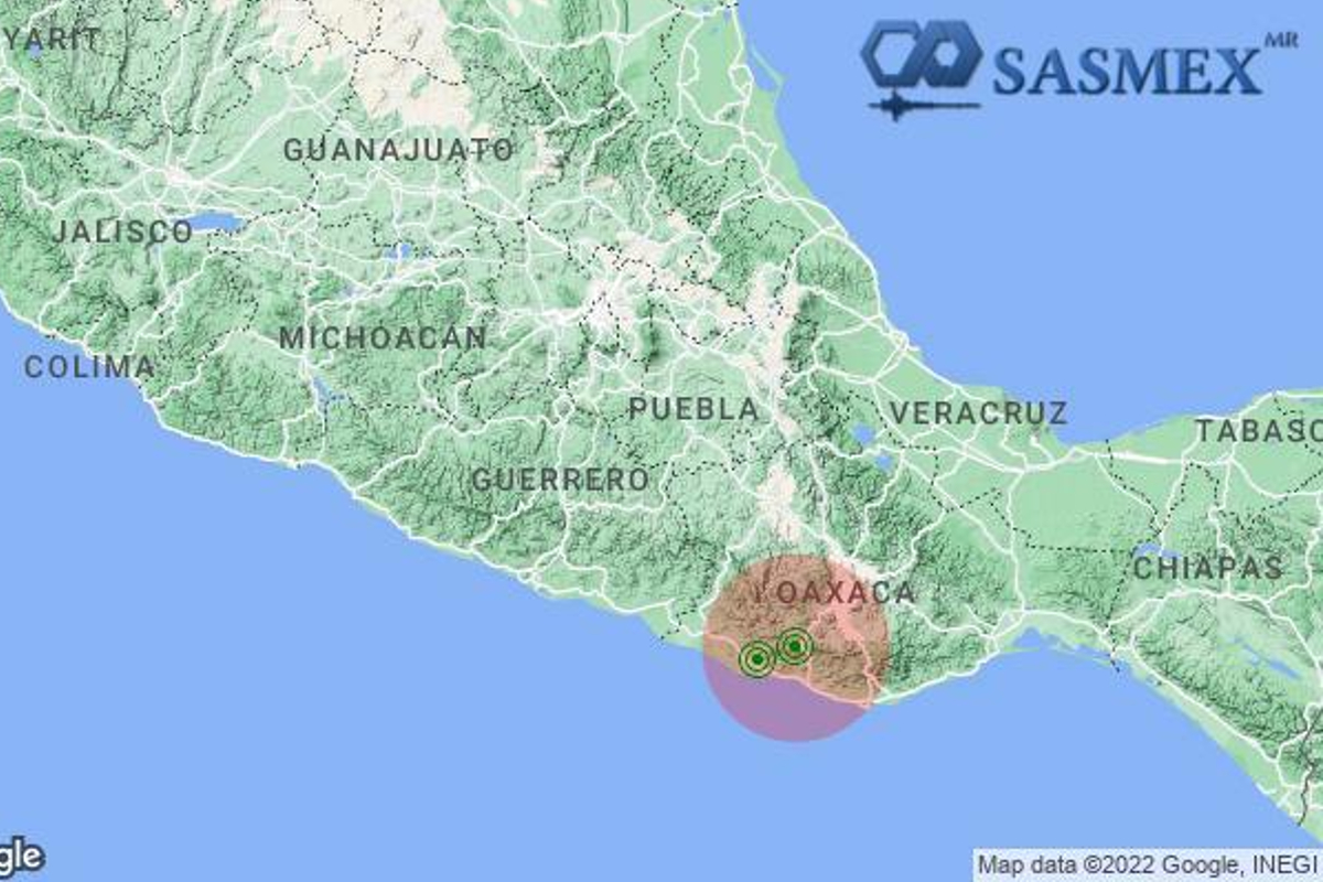 Esta mañana se registró un sismo con epicentro en Oaxaca.