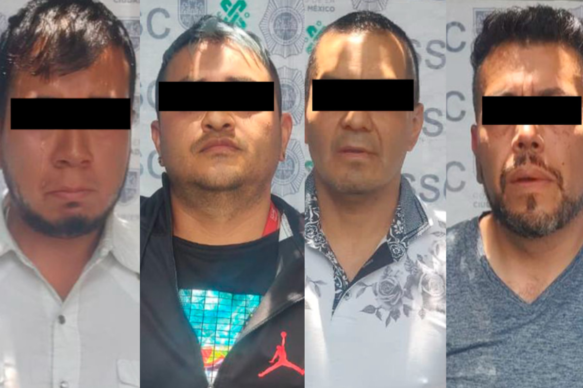 Foto: Especial | Tras denuncia en redes sociales, detienen a cuatro hombres en posición de droga 