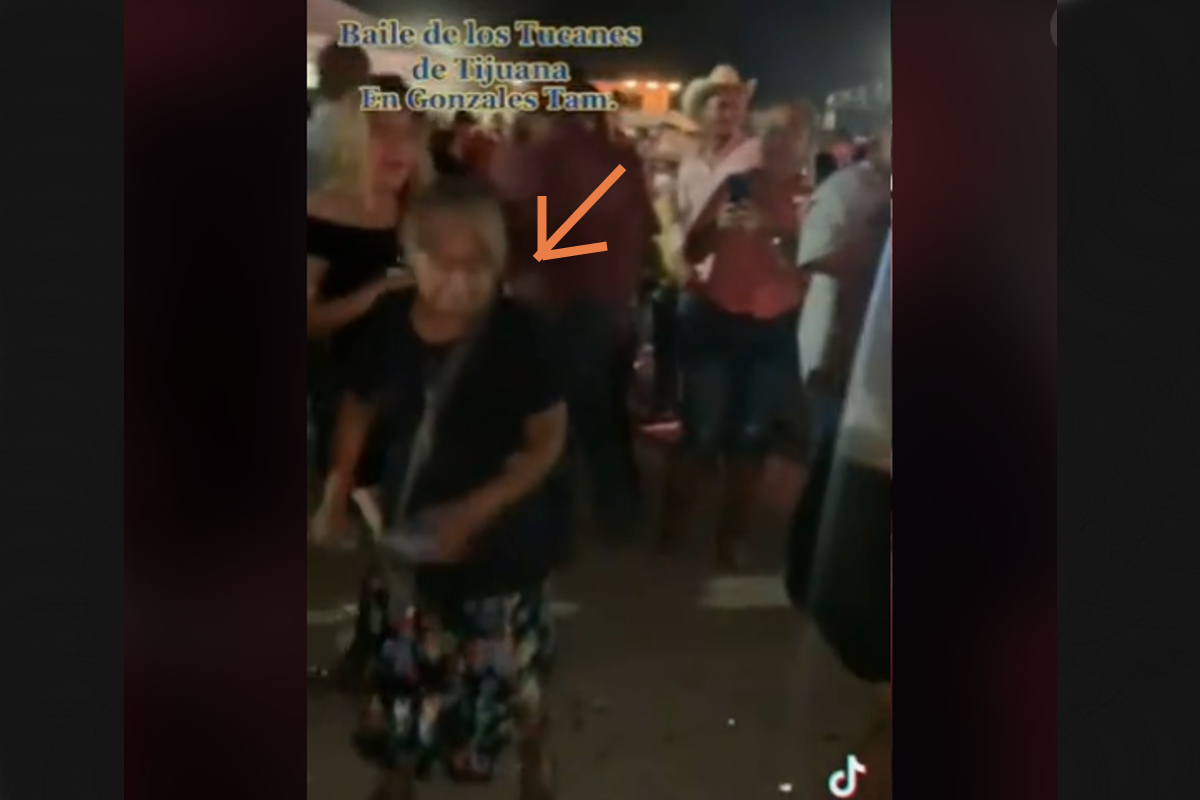 Abuelita saca los "pasos prohibidos" para un concurso en baile de Los Tucanes de Tijuana y le roban el premio