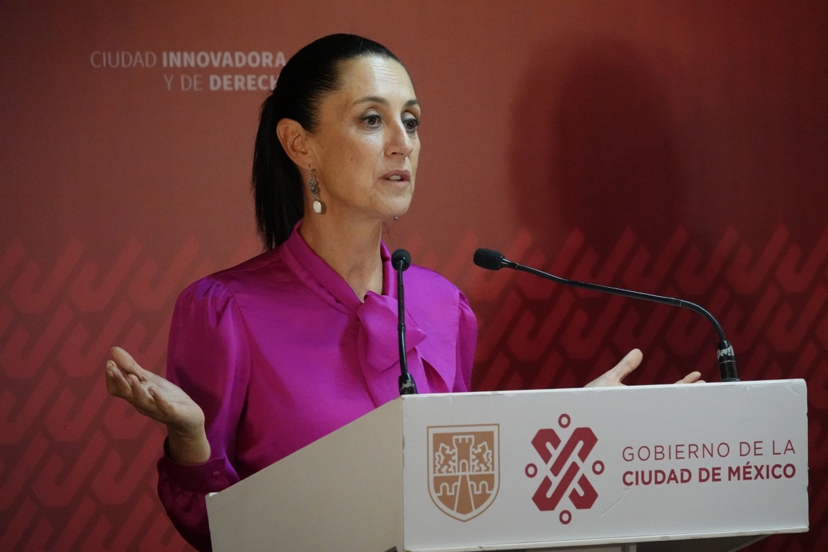 Cuartoscuro | Claudia Sheinbaum, jefa de Gobierno de la Ciudad de México.