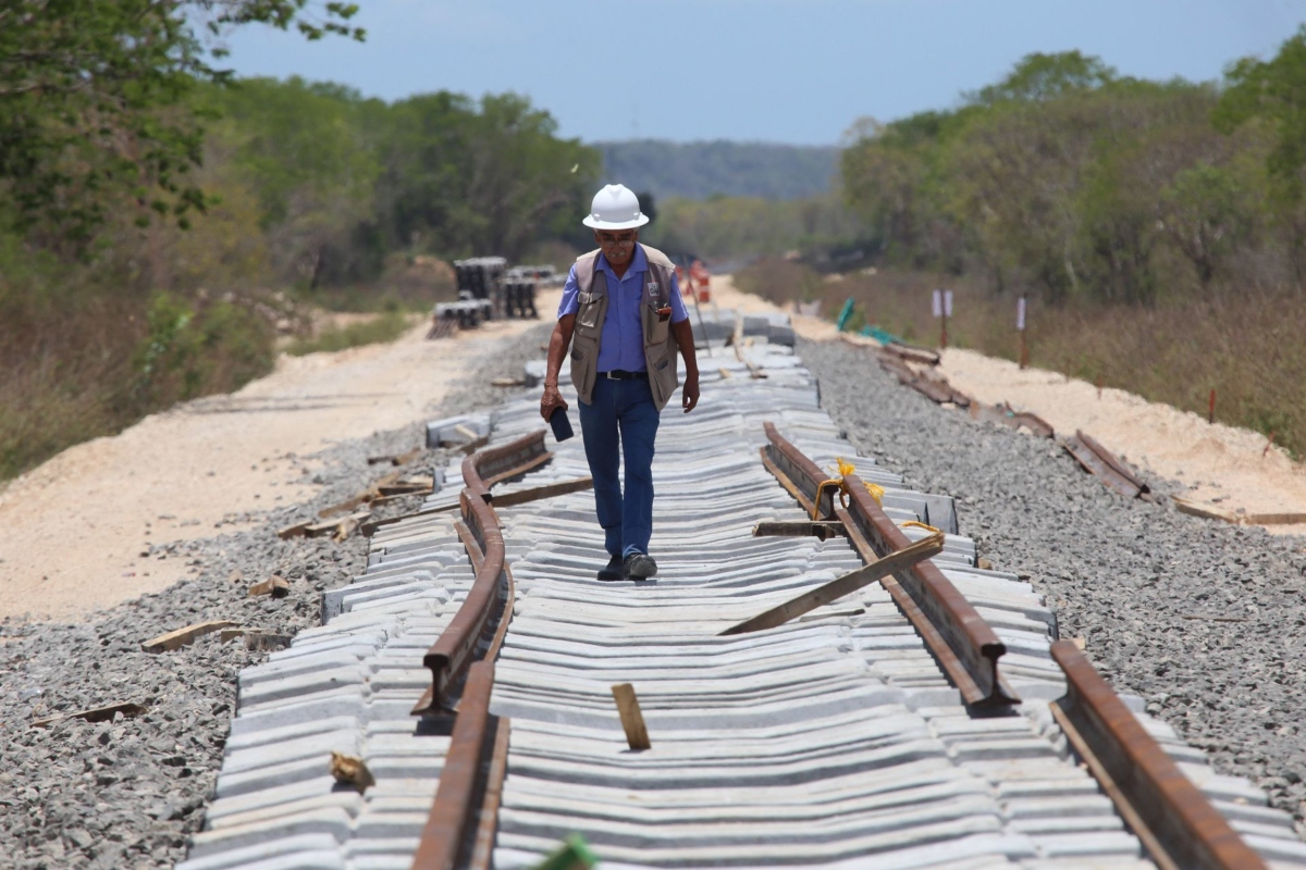El Presidente reconoció que el Tren Maya podría quedar inconcluso en el tramo Xpujil-Chetumal.
