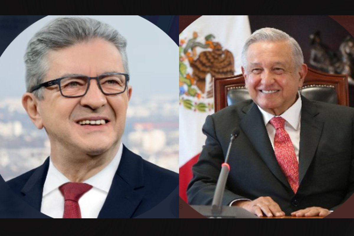 Jean-Luc Mélenchon, se reunió con Andrés Manuel López Obrador
