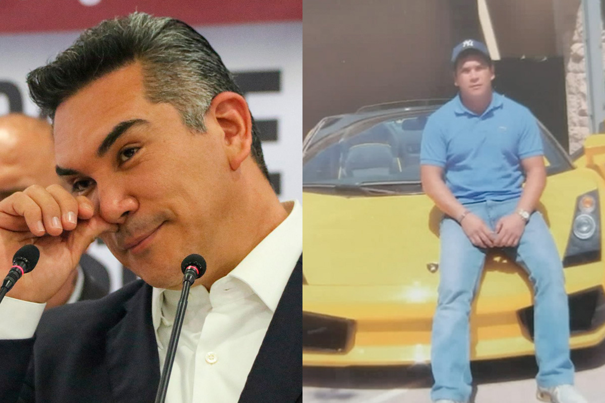 Exhiben Lamborghini de Alito Moreno valuado en 12 millones de pesos