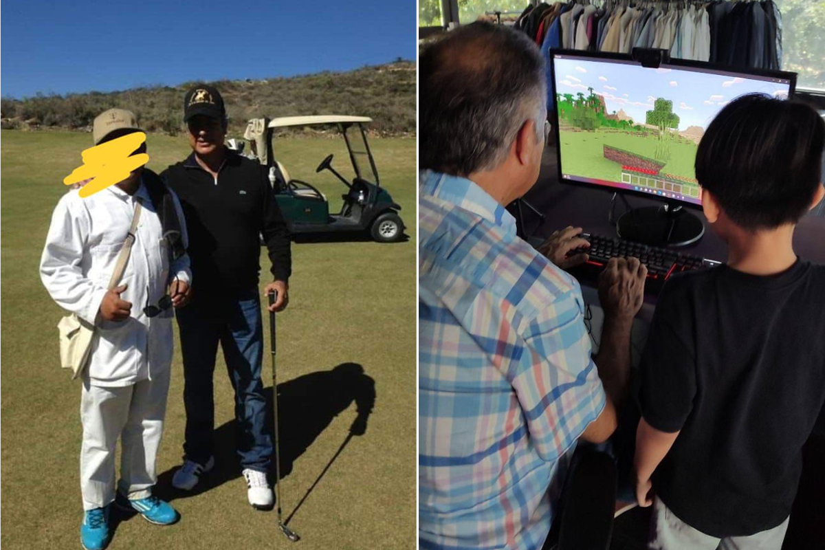 Desmiente el Bronco fotos jugando golf: "es de hace 3 años", aseguró.