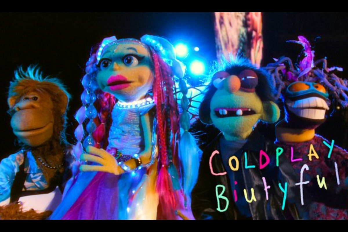 ¿Quién es la marioneta que canta con Coldplay