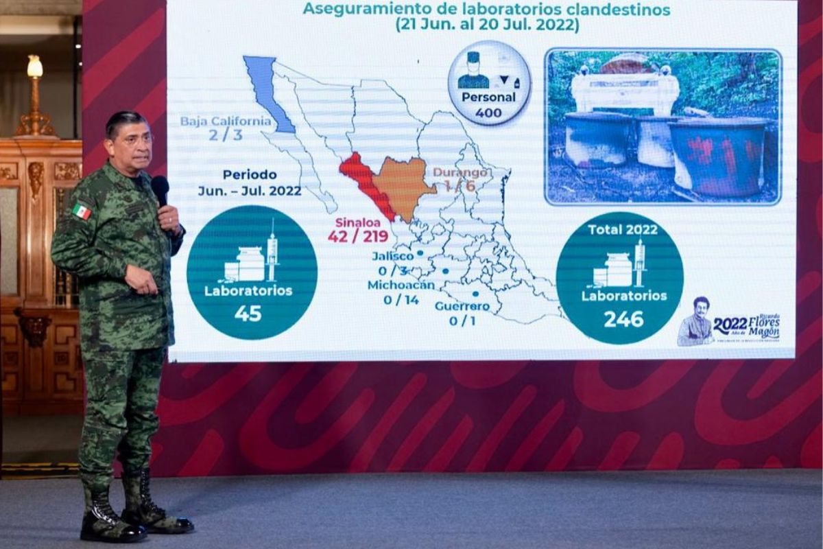 Foto:Gobierno de México|Sedena destaca decomiso de 500 kilos de fentanilo
