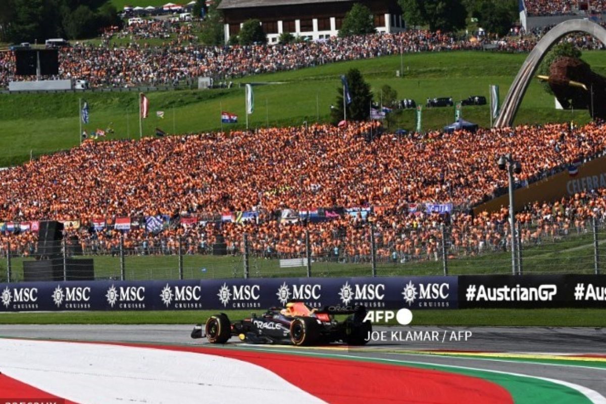 Foto:AFP|Max Verstappen gana la carrera esprint del Gran Premio de Austria