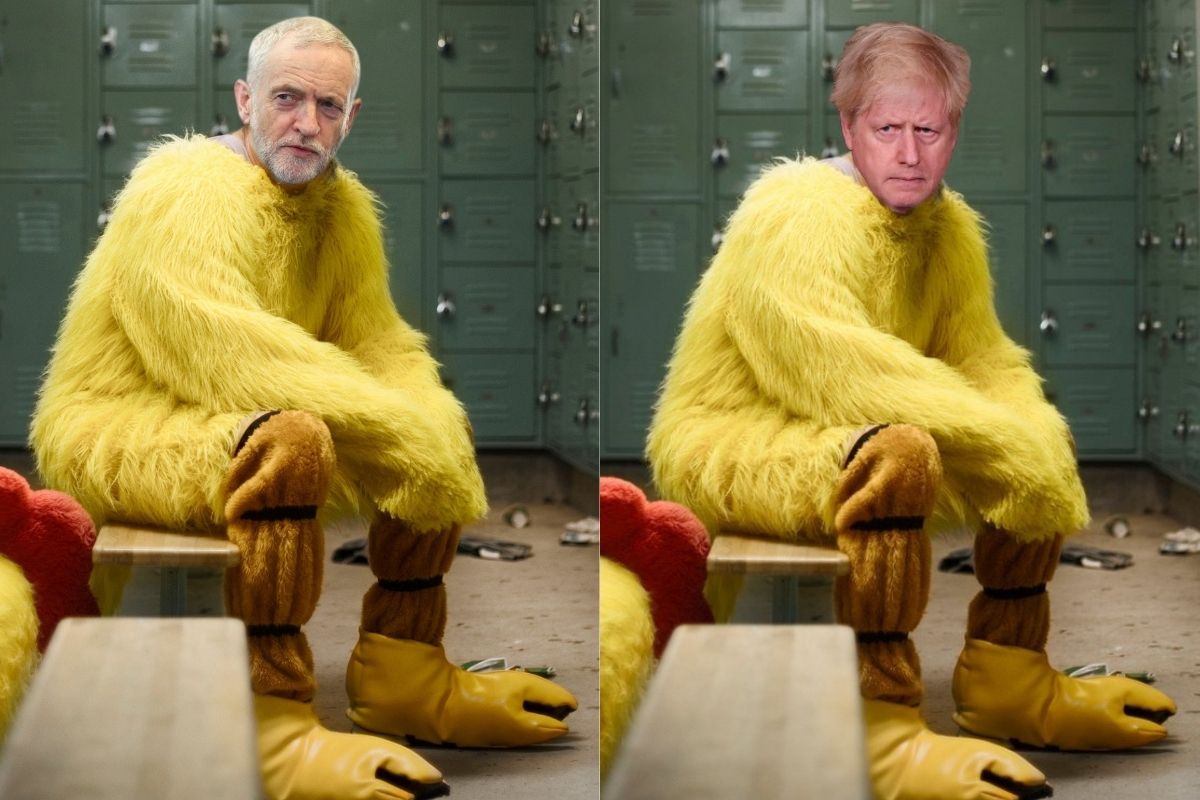 Foto:Twitter/@Conservatives y @KFC_UKI|¿Venganza? Boris Johnson se convierte en el nuevo meme de KFC
