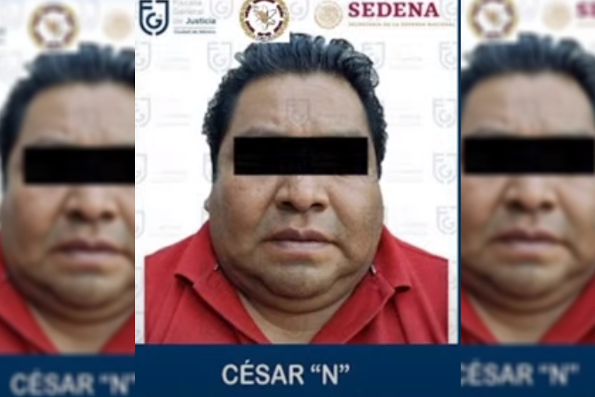 La Fiscalía de la CDMX reportó la detención de "El Negro" presunto dirigente de "Los Rodolfos".