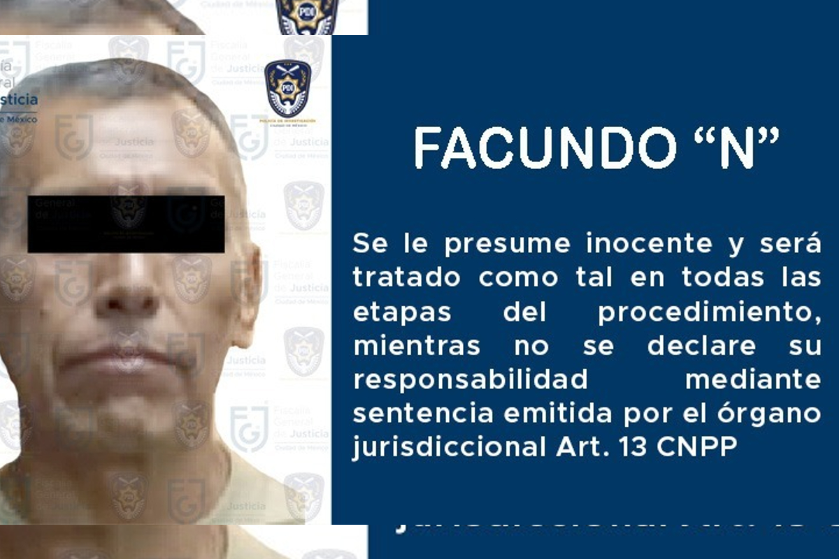 Facundo Rosas fue detenido este lunes en Hermosillo, Sonora.