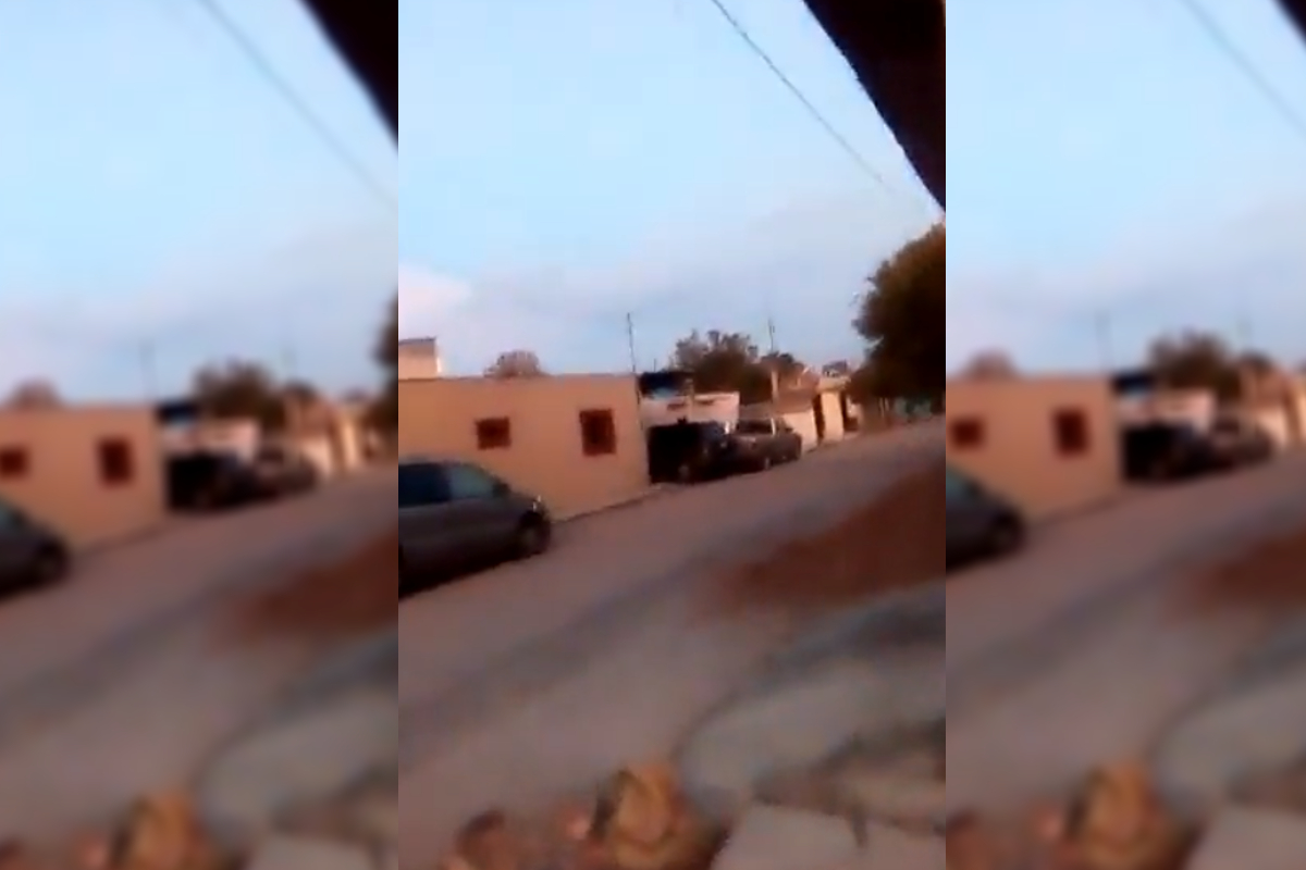 Esta mañana se registró una balacera en Jerez, Zacatecas.