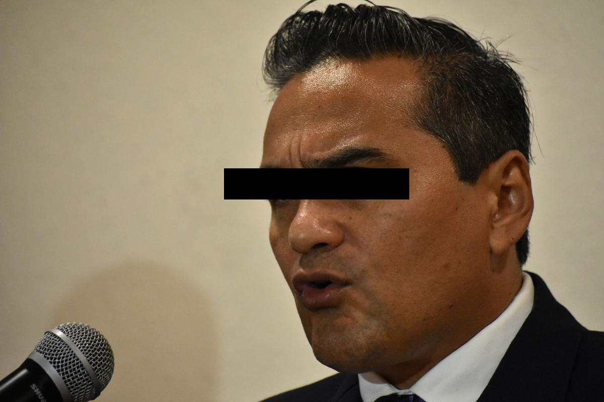 Jorge N, exfiscal de Veracruz fue detenido este lunes en Oaxaca.