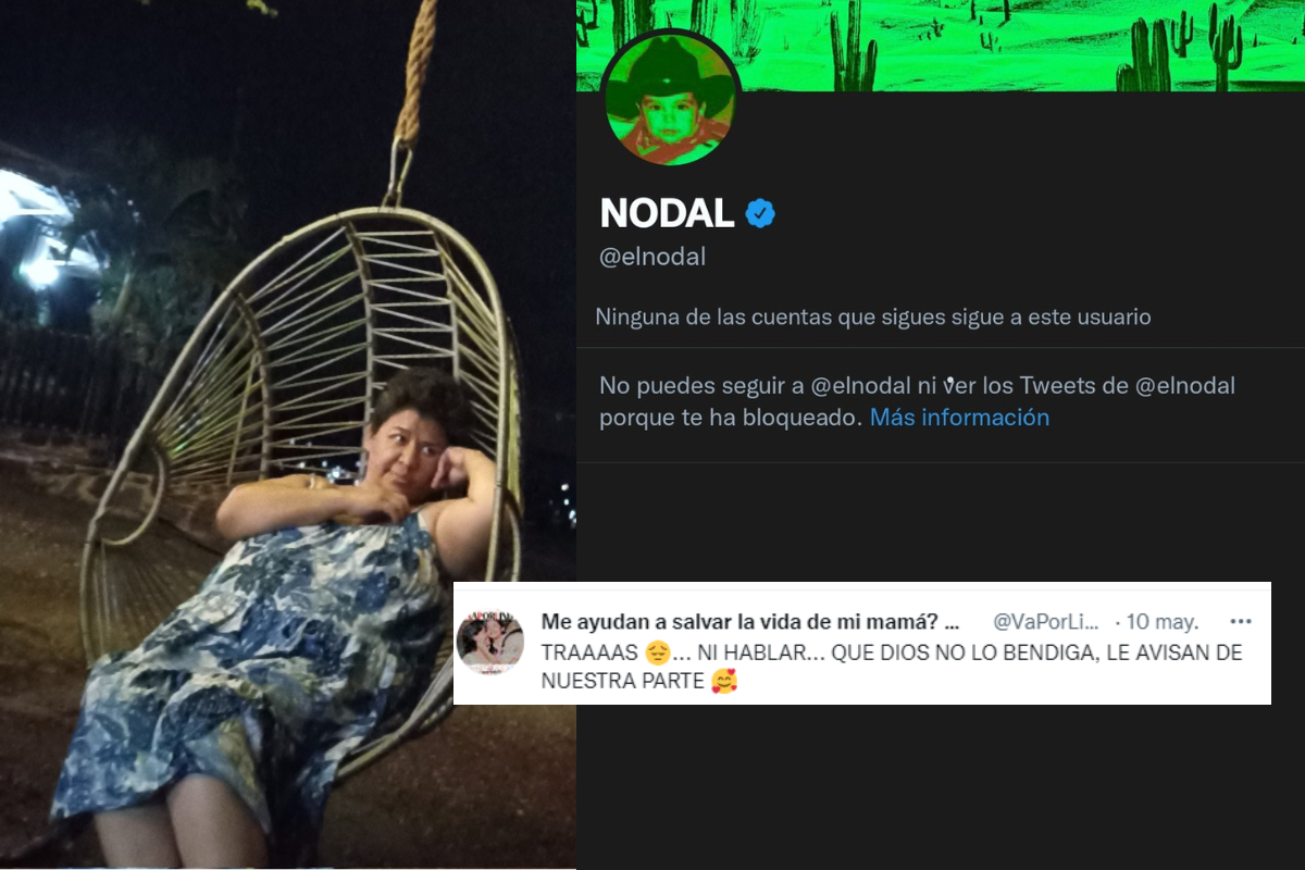 Foto: Twitter/ @VaPorLinda1 | ¡Promesa rota! Christian Nodal ofrece apoyo a hija de mujer con cáncer y después… la bloqueó