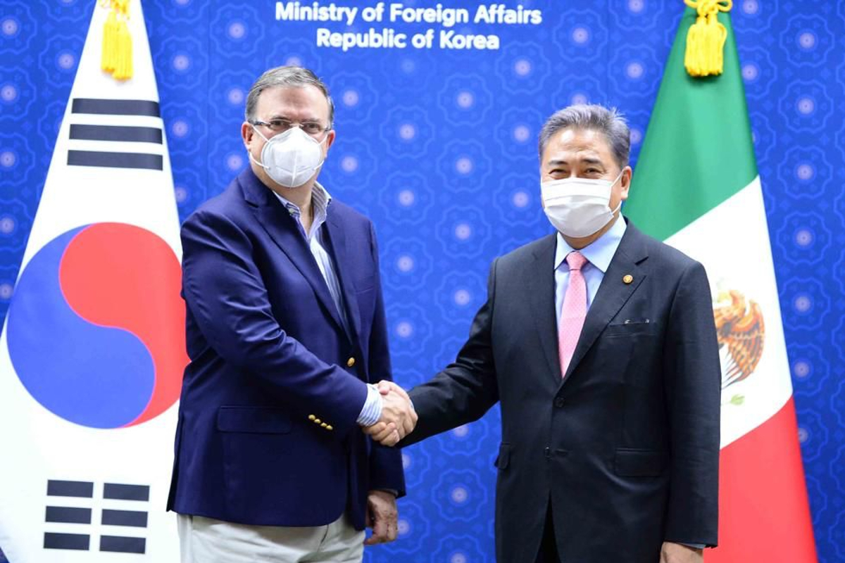 México y Corea acuerdan impulsar el Tratado del Libre Comercio
