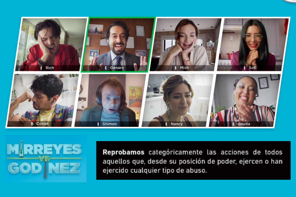 Foto: Twitter/ @MirreyesGodinez | Tras polémica de Coco Levy, el elenco de ‘Mirreyes vs Godínez’ se pronuncian en favor de víctimas